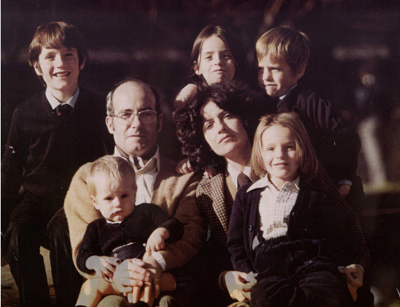 Julián con su Familia